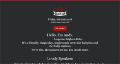 Desktop Screenshot of brightonruby.com